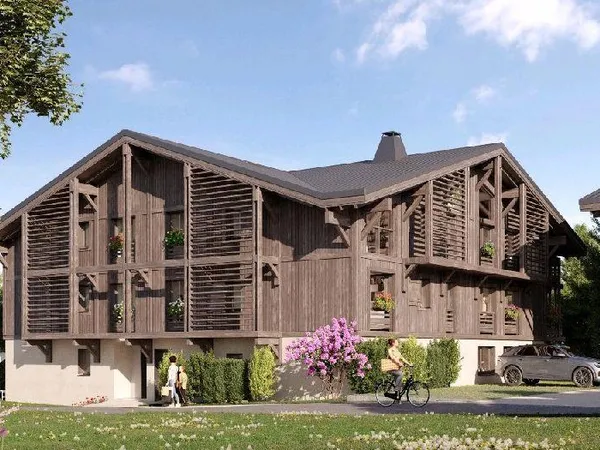 Appartement neuf de 3 chambres près de Télécabine, Morillon 