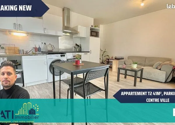 Appartement 2 pièces 41 m² 