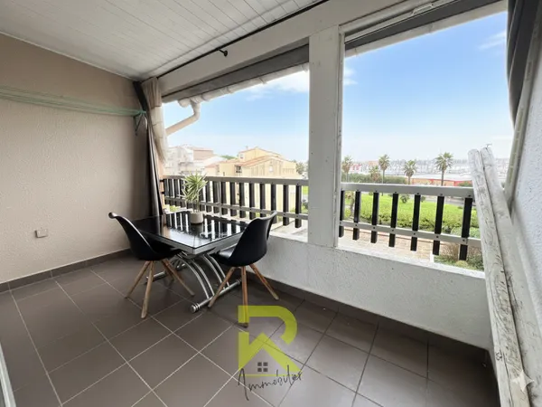 LE CAP D'AGDE- DUPLEX 3 PIÈCES- VUE PORT 