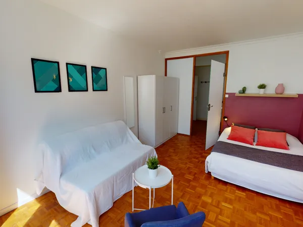 Loue Chambre spacieuse de 18m² à Lyon 6éme 
