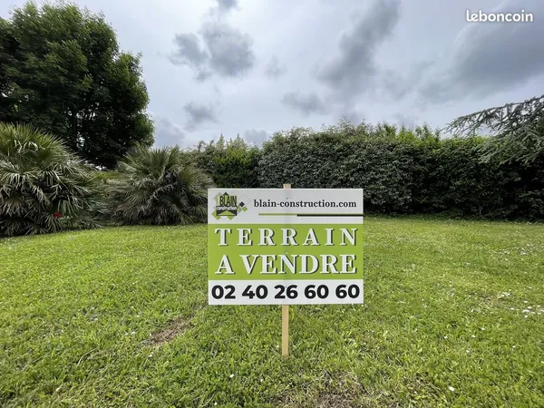 Terrain 500 m² Orvault 
