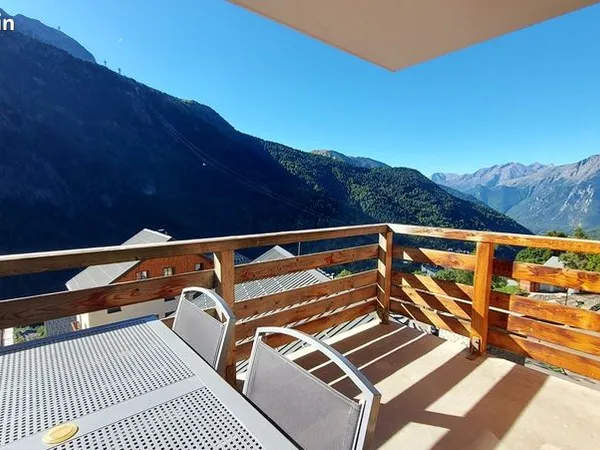Vaujany - appartement avec belle vue 