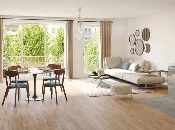 Appartement 3 pièces 60 m² 