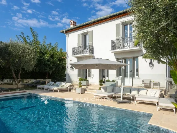 Villa Belle Époque avec vue mer 