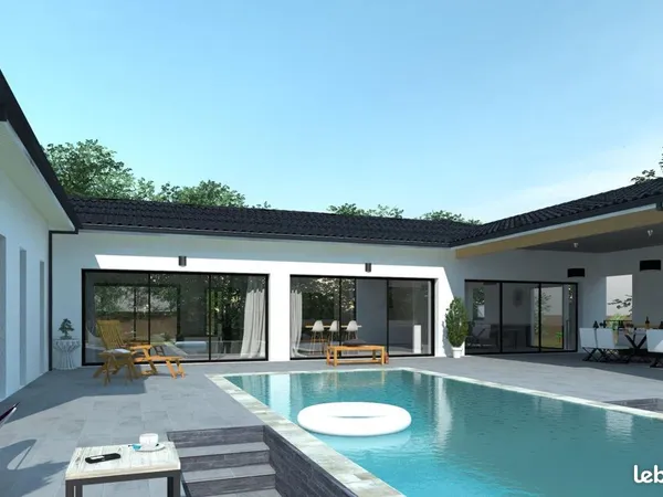 Terrain 1 170 m² Landiras 
