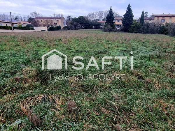 Terrain à vendre à AVIGNONET-LAURAGAIS de 500m² 