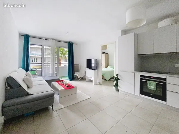 Appartement 2 pièces 38 m² 