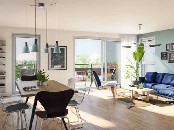 Appartement 4 pièces 74 m² 