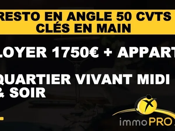 Vente Fonds de commerce / Restaurant - 100 m² 