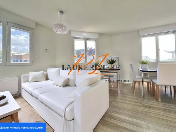 ⭐VENDS Lambersart - Superbe T2 de 51m² - Luminosité, calme & métro à 2 minutes ! ⭐ 