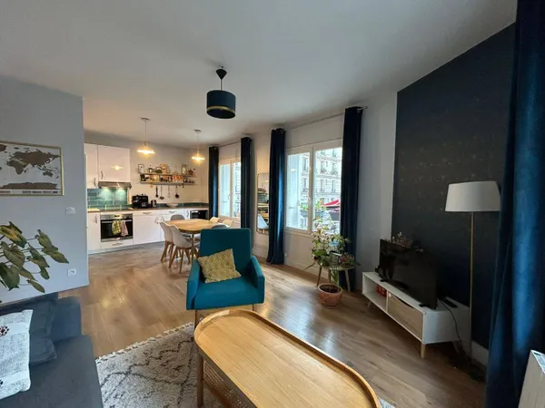 Appartement 3 pièces 61 m² 