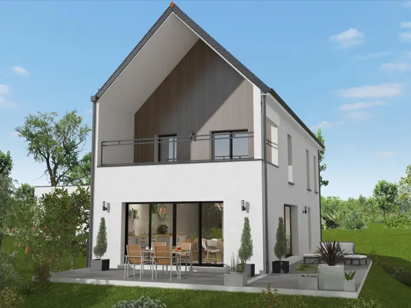 Projet de construction d'une maison 135 m² avec terrain à SAINT-THURIAU (56) 