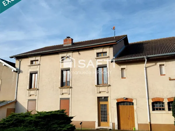 Maison de 180m2 située sur un terrain de 7185m2 