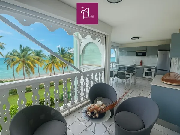 A VENDRE T2 haut standing 60 m2 vue mer et accès plage direc 