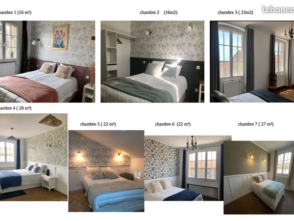 Chambre meublée dans colcocation " sénior " à Bourgneuf en Retz 