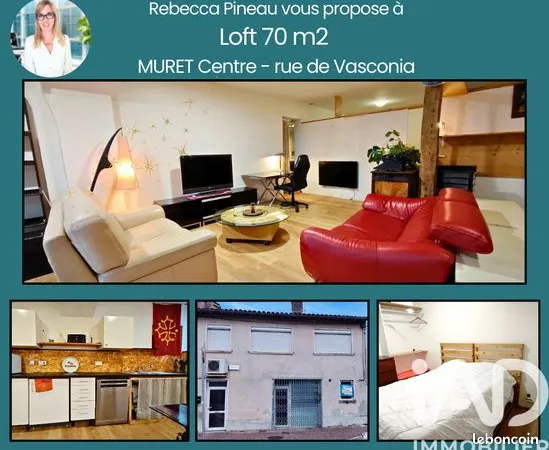 Local 3 pièces 70 m² 