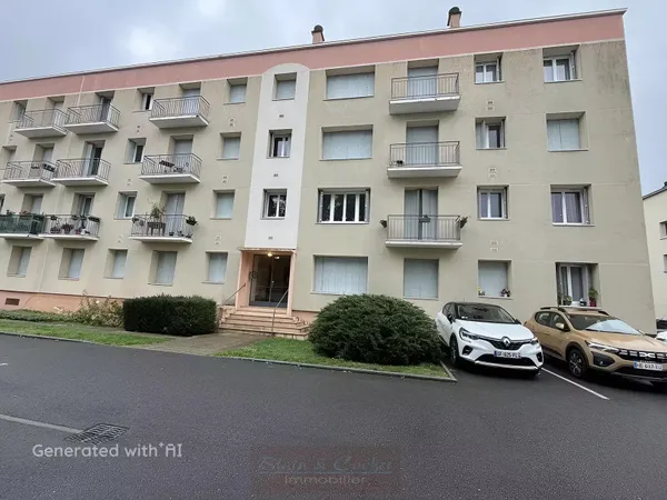 Bel appartement avec dressing, garage et cave 