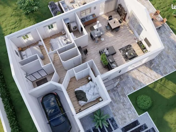 Terrain 660 m² Saint Selve 