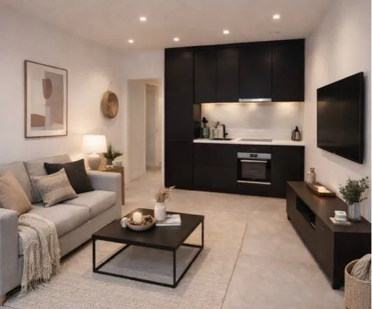 Studio avec jardin privé 
