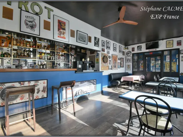 Le-Buisson-De-Cadouin - A vendre FdC Bar Restauration rapide + murs avec logement - Licence IV - 194