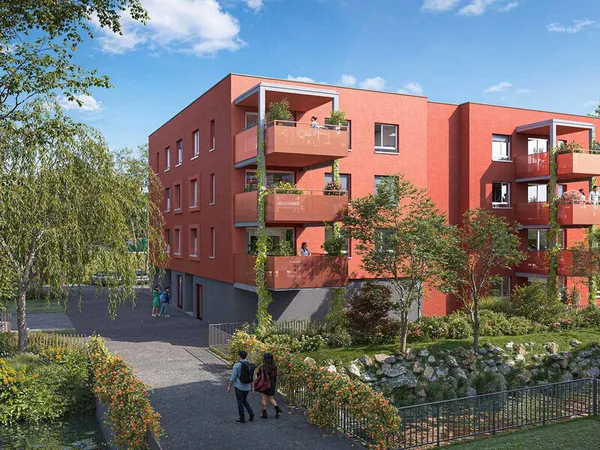 ERNOLSHEIM-BRUCHE 67120 - APPARTEMENT 2 PIÈCES R+1 