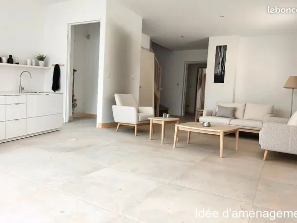 Duplex 4 pièces 92 m² 