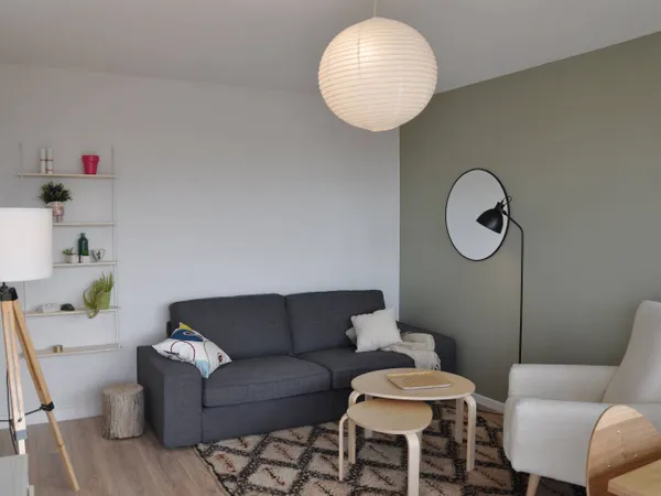 Propose chambre dans appartement en colocation - 12m² 