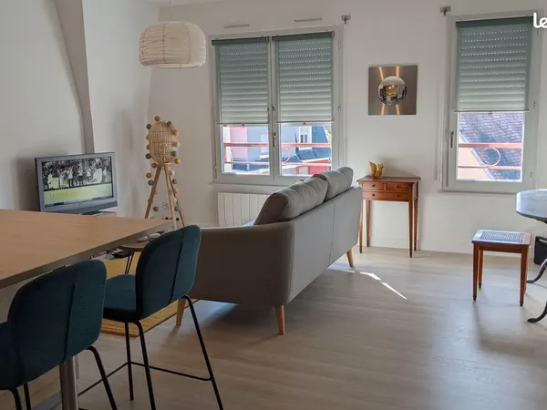 Proche gare appartement 2 pièces meublé 42 m2 avec garage 