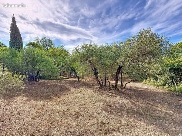 Terrain 650 m² Carces 