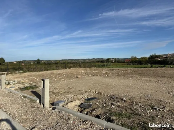Terrain 220 m² Sablet