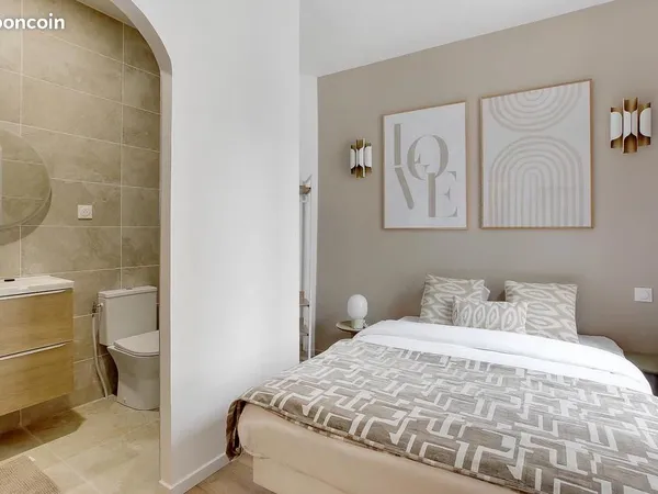 Chambre 1 pièce 34 m² 