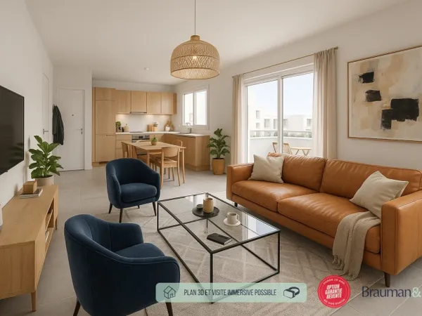 4 PIÈCES de 81m² + EXT(s) de 100m² + PKG(s) 