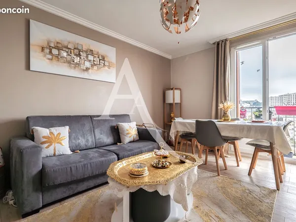 Appartement 3 pièces 52 m² 