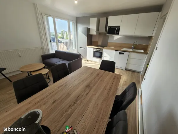 Colocation 80m² tout équipée - 2 chambre disponibles 