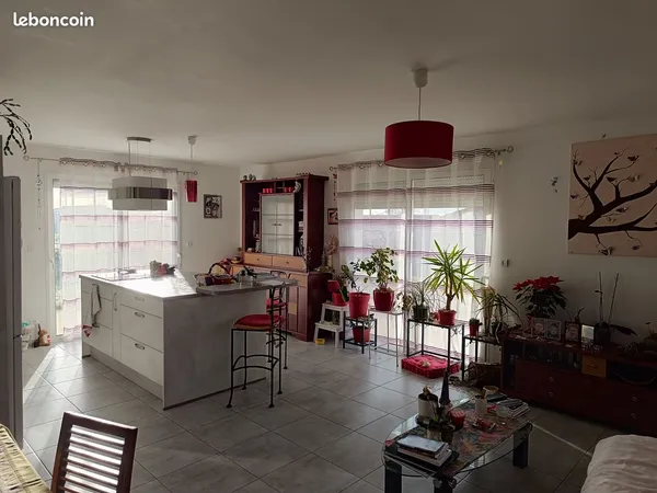 Maison plein pied 80m² à Coron 