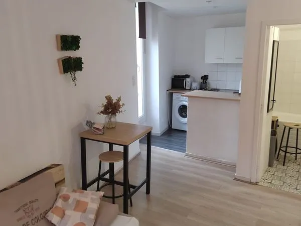 T1 meublé 30 m² - Bail mobilité uniquement - Marseille 13002 - La Joliette / Euromed 