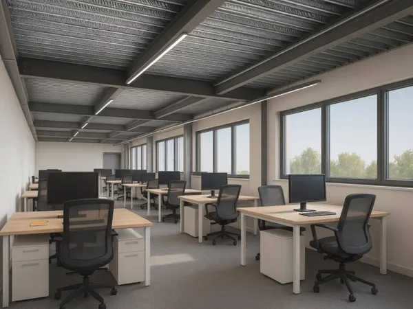 Bureau 2000 m² 