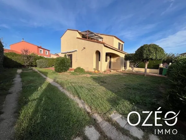 Charmante maison 3 faces en R+1 de 110 m² sur un terrain de 429 