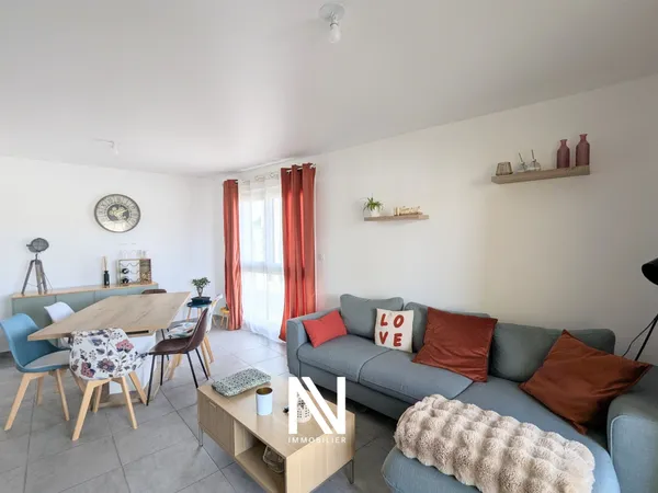 NORD DE CAEN T4 AVEC GRAND BALCON 