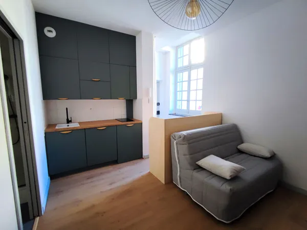 Location studio meublé 
