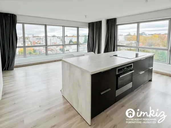 Appartement 4 pièces- écoquartier Bottière-Chénaie 