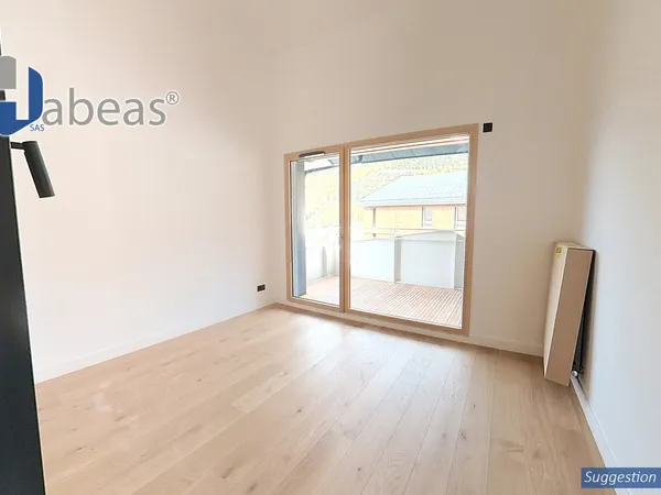 Appartement T2+ de 54m² en RDC avec grande terrasse de 14m² , 1 parkings et une cave à Montriond 