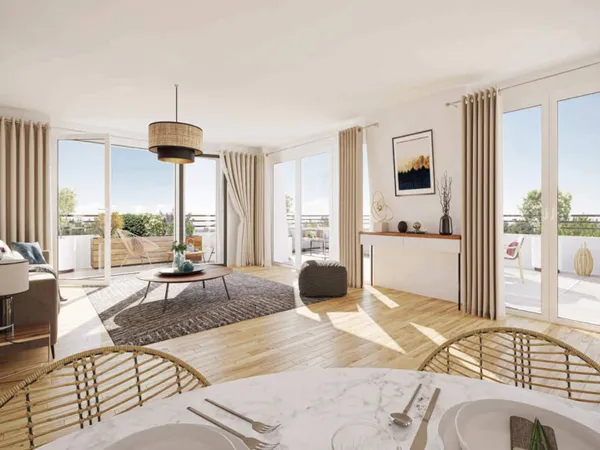 Appartement 3 pièces 68 m² 