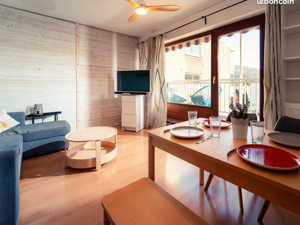 Appartement T2 meublé 45m² 
