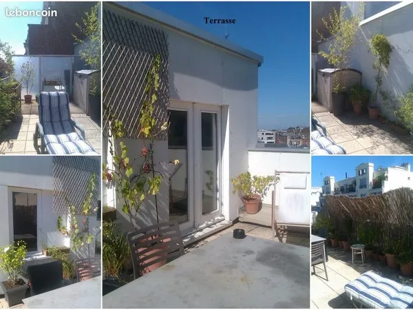 Appartement terrasse Lille centre 