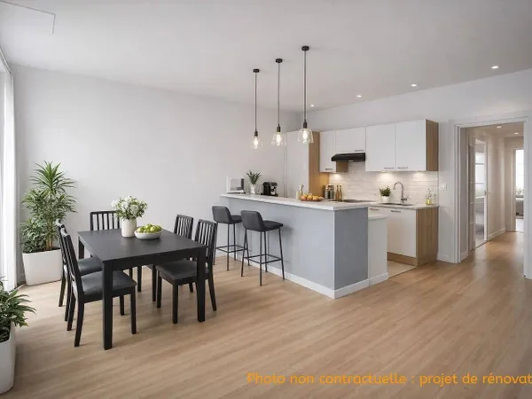 Appartement 4 pièces 79 m² 