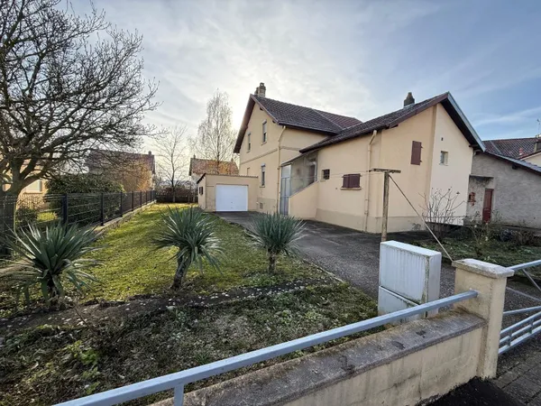 Maison F4 avec jardin 