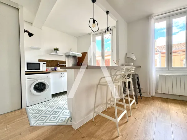 Appartement T1 bis 29,60 m2 Toulouse Côte Pavée / Avenue 