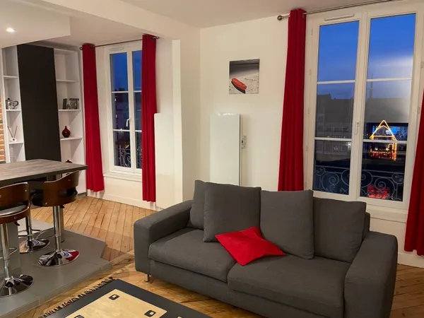Loue appartement meublé, 2P 53m² Rouen centre historique 