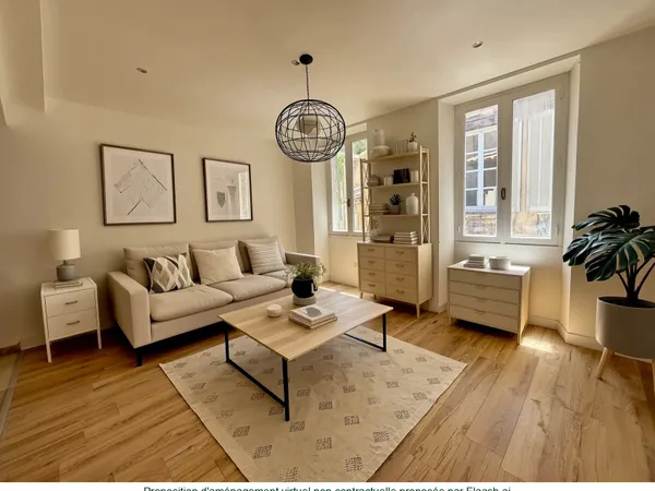 Appartement 3 pièces 64 m² 
